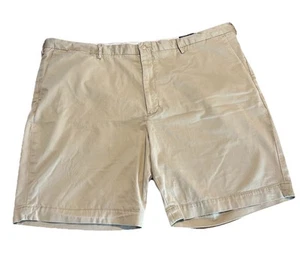 Polo Ralph Lauren pantaloncino uomo 50B marrone elasticizzato vestibilità classica chino classico golf - Foto 1 di 5