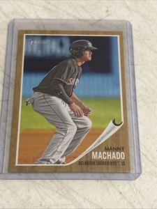 2011 Topps Heritage Minor League Manny Machado Orioles Shorebirds - Bild 1 von 2