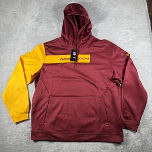 Washington Commanders Hoodie Herren XL Rot Nike NFL Football Dri Fit Sweatshirt - Bild 1 von 15