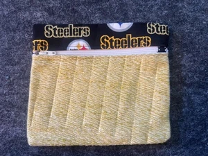 Pittsburgh Steelers Fußballtasche Geldbörse Portemonnaie Reisetasche 6,5 x 6 Zoll - Bild 1 von 3