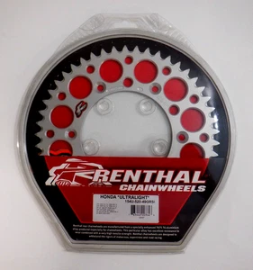 Renthal 154U-520-49GRSI Ultralight Silver 49 Tooth Rear Sprocket - Picture 1 of 5