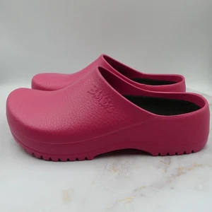 Birkenstock Shoes Womens Size 7 Regular Clogs Pink Raspberry Sorbet Super Birki - Picture 1 of 23