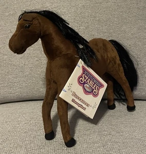 BEIFALL 👏 MYRTLEWOOD STALL FREIBEUTER VOLLBLUT POSEABLE HORSE 🐎 WITH TAG - Bild 1 von 6