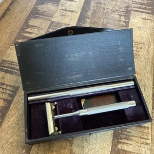 Antique Enders Single Edge Safety Razor w/Straight Handle - Picture 1 of 5