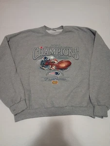 2003 NEW ENGLAND PATRIOTS AFC Conference Champions (2XL) Sweatshirt SB XXXVIII - Picture 1 of 8
