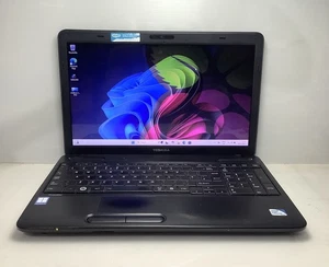 Toshiba Satellite C655,INTEL CELERON@2.20GHz,4GB RAM,128GB SSD,WIN 11 PRO(045) - Picture 1 of 12