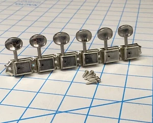 6 Gotoh MIJ Staggered Posts Tuners Light Natural Relic Japan Fender Strat Guitar - Picture 1 of 10