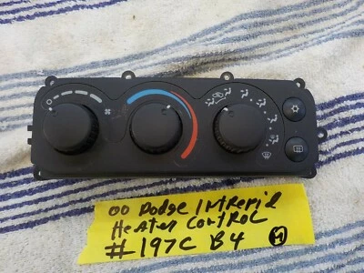 2000 dodge intrepid heater control 197c b4   climate temperature concord  - Изображение 1 из 4