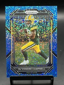 Panini Prizm De'Vondre Campbell 2022 #108 Blue Sparkle/96 - Imagen 1 de 2