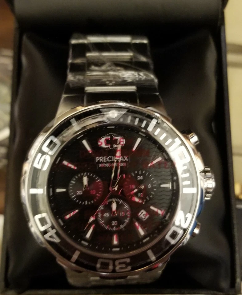 Swiss Precimax Mens Chronograph Watch instinct pro PX14011. Retail $349.99 - Image 1 of 1