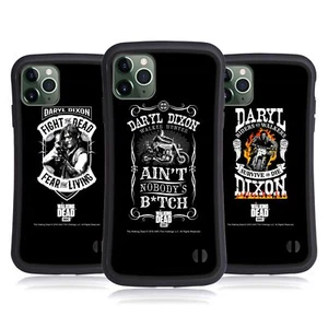 AMC THE WALKING DEAD DARYL DIXON BIKER ART HYBRID CASE FOR APPLE iPHONES PHONES - Picture 1 of 10