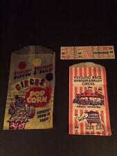 1950's Ringling Brothers Barnum & Bailey Circus, "Un-Used" Items (3)