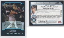 2004 Bowman Draft Aflac All-American Chrome Refractor /550 Jonathan Egan #AFL7