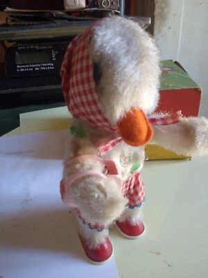 ANCIEN AUTOMATE- CANARD MÉCANIQUE A CLEF- MADE IN GERMANY 1960 'S + boite CARL - Photo 1/4