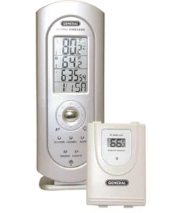 DTC500 Wireless Digital Thermometer w/ Clock. - Picture 1 of 1