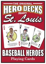 St. Louis Cardinals Herodecks Baseball Heroes Playing Cards New 