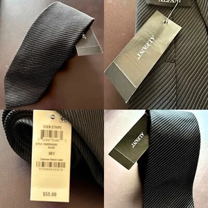 Alfani Men's Black Eden Striped Neck Tie 60" x 2.75" New - Picture 1 of 5