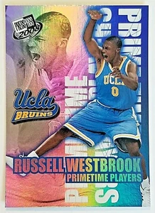Tarjeta de novato 2008 Press Pass Primetime Players Russell Westbrook #PT-5 RC Lakers  - Imagen 1 de 3