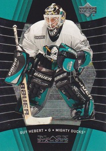 1999-00 Black Diamond Hockey #3 Guy Hebert Anaheim Ducks
