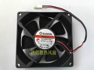 1 Stück Sunon Lüfter KD1209PTS3 DC12V 1,7W 9025 9CM 2Draht - Bild 1 von 2