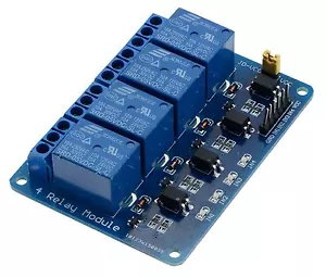 12V 4-Channel Relay Board Module Active Low - Picture 1 of 1
