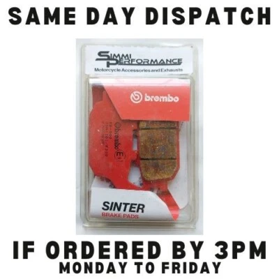 Brembo Rear Brake Pad Yamaha MT 07 2014 2015 16 2017 2018 Moto Cage 15-17 SP 18 - Image 1 of 4