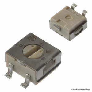 Bourns SMT 500R Single-Turn 4mm Preset, 3314G-1-501E. UK Verkäufer-schneller Versand. - Bild 1 von 1