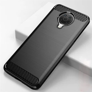 For Nokia G20 X100 1.4 3.4 5.4 Shockproof Carbon Fiber Silicone Phone Case Cover - Picture 1 of 16