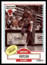1990-91 Fleer Dennis Hopson (100) Basketball Cards #120