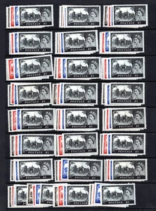 SG 759 - 762 CASTLES 1967 Bradbury  NO WATERMARK MNH SUPERB 25sets cat £250 - Picture 1 of 2