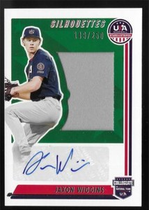 2022 Panini USA Stars & Stripes Jersey Autograph Jaxon Wiggins /250 #SIL-JX