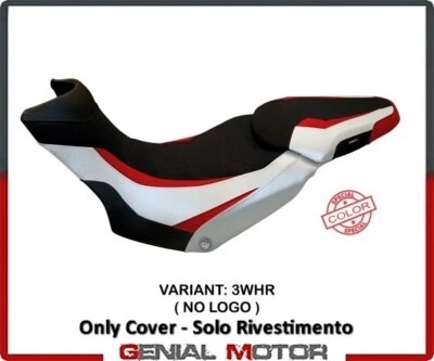 Funda sillín asiento Lux Ultragrip Blanco-Rojo DUCATI MULTISTRADA 1200 ENDURO 16>2021 Foto 1 de 2