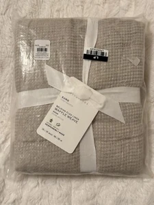 1 NEW Pottery Barn European Flax Linen Waffle Weave Sham~EURO~Flax 26”x 26” - Picture 1 of 1
