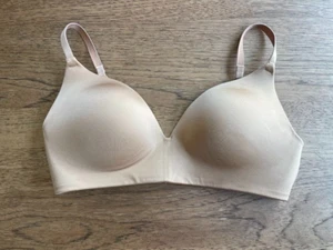 SOMA Warm Amber Beige 32c Stunning Support Wireless Push Up Bra NEW!!! - Picture 1 of 2