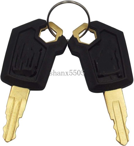 2PCS Ignition Keys 5P8500 5P-8500 For Cat Heavy Equipment Parts 2 YEAR ...