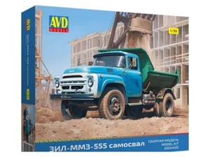 Camión de volteo 1:35 AVD Modelos 3504 - ZIL-MMZ-555, kit modelo plástico. - Imagen 1 de 12