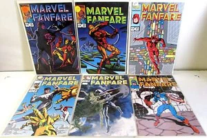 Marvel FanFare Lot of 6 #22, 23, 27, 28, 30, 31 Marvel (1985) Comic Books - Picture 1 of 1