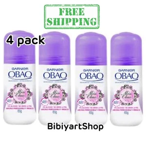 4 Pack Garnier Obao Miss Obao Sexy Morado Deodorant Antiperspirant Roll On 🇲🇽 - Picture 1 of 4