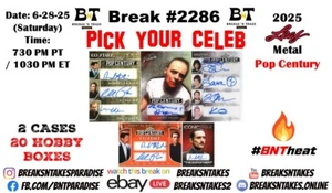 FEDERICO CASTELLUCCIO 2025 Leaf Pop Century 2 CASE 20 BOX Break #2286 - Picture 1 of 1