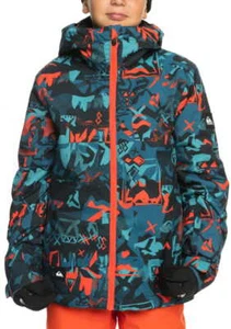 Quiksilver Mission Printed Chaqueta de esquí y snowboard para niños y jóvenes  - Imagen 1 de 10
