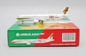 Gulf Air A321neo Reg: A9C-NB 'Retro Livery' 1:400 Diecast Modell JC Wings XX4894 - Bild 1 von 12