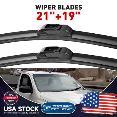 Par de limpiaparabrisas delantero para Nissan 200SX 1995-1998 21"19" para todas las estaciones Foto 1 de 4