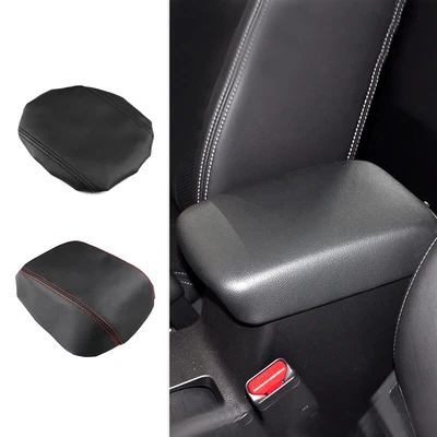 Recubrimiento de tapa de cuero para Nissan X-Trail Rogue 2009-2013 reposabrazos central consola Foto 1 de 4
