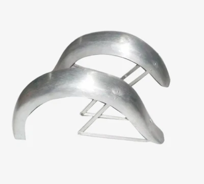 SUITABLE FOR INDIAN CHIEF SPORTS SCOUT ALUMINIUM 1940 FRONT & REAR MUDGUARD SET - Image 1 of 4