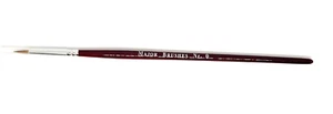 Single Handmade Sable Artist Paint Brush Size 0 Extra Fine Multi Buy Discount - Picture 1 of 9