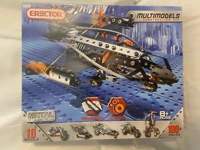 Conjunto de construção multimodelos montador selado 10 modelos 190+ peças #5550 novo - Imagem 1 de 4