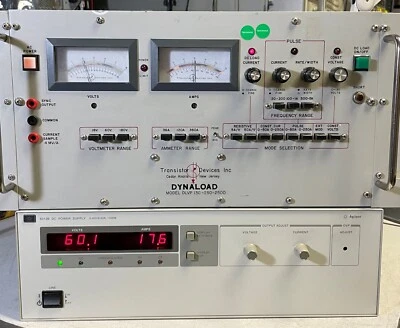 Fuente de alimentación de CC variable Agilent HP 6012B 0-60V / 0-50A, 1000W - Carga probada Foto 1 de 4