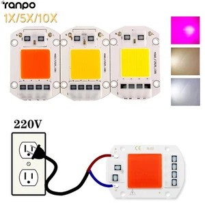 LED Grow COB Chip Phyto Lamp 120 Degree Beam 60mmx40mm For Growth High Power - Picture 1 of 15