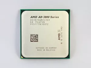 Procesador de CPU AMD A8-3870K AD3870WNZ43GX 3GHz cuatro núcleos zócalo FM1 - Imagen 1 de 3