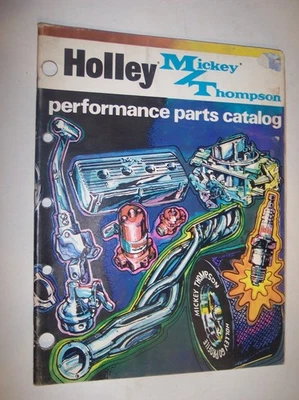 1972 Holley Mickey Thompson Parts Catalog 88 pages - image 1 of 2
